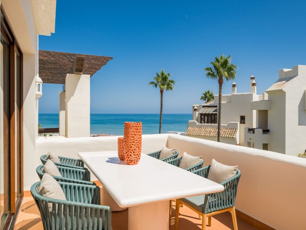 3 chambre Penthouse à vendre à New Golden Mile avec piscine - 2 695 000 € (Ref: 9204302)