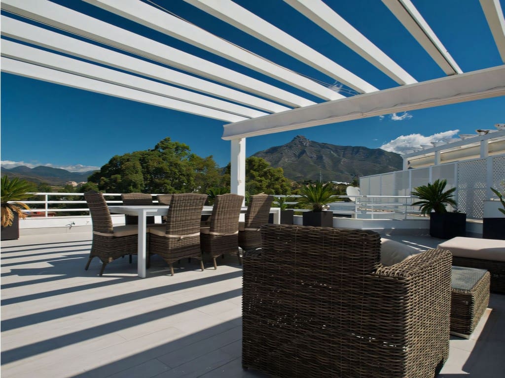 3 makuuhuone Kattohuoneisto myytävänä paikassa Golden Mile mukana uima-altaan - 2 600 000 € (Ref: 9310557)