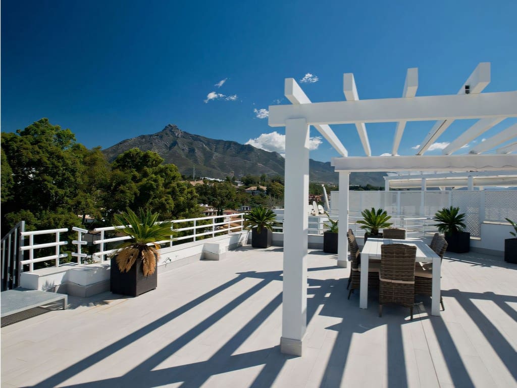 3 makuuhuone Kattohuoneisto myytävänä paikassa Golden Mile mukana uima-altaan - 2 600 000 € (Ref: 9310557)