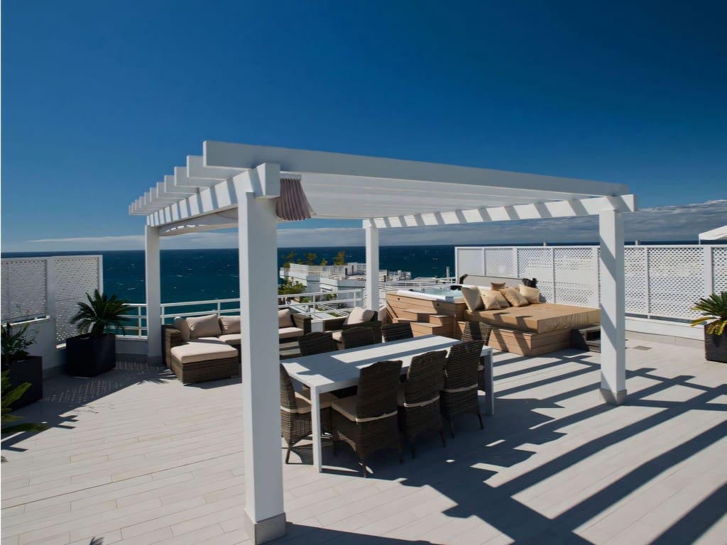 3 makuuhuone Kattohuoneisto myytävänä paikassa Golden Mile mukana uima-altaan - 2 600 000 € (Ref: 9310557)