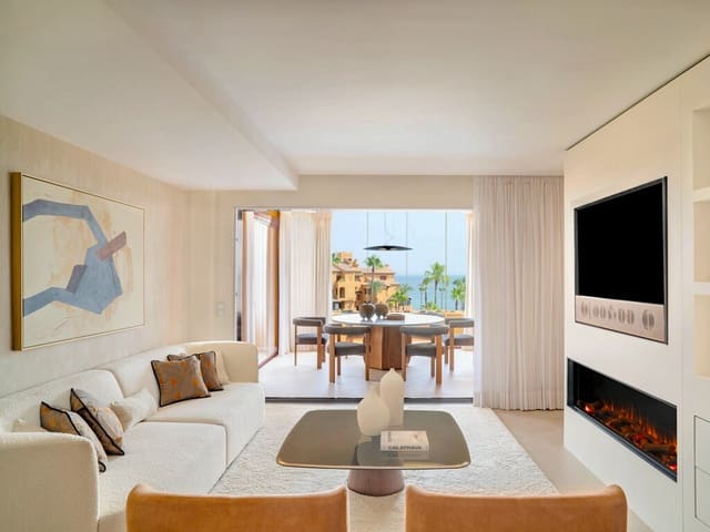 3 sypialnia Apartament na sprzedaż w New Golden Mile, Estepona z basenem garażem - 2 395 000 € (Ref: 9321601)
