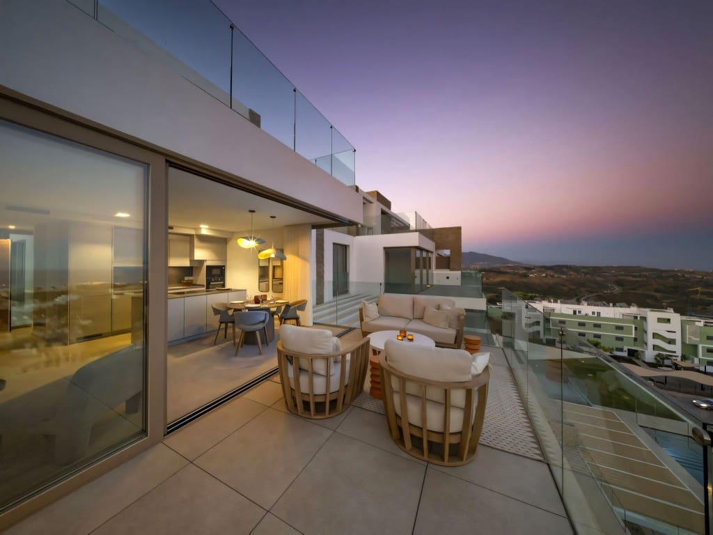 2 chambre Penthouse à vendre à Mijas Costa avec piscine - 915 000 € (Ref: 9387110)