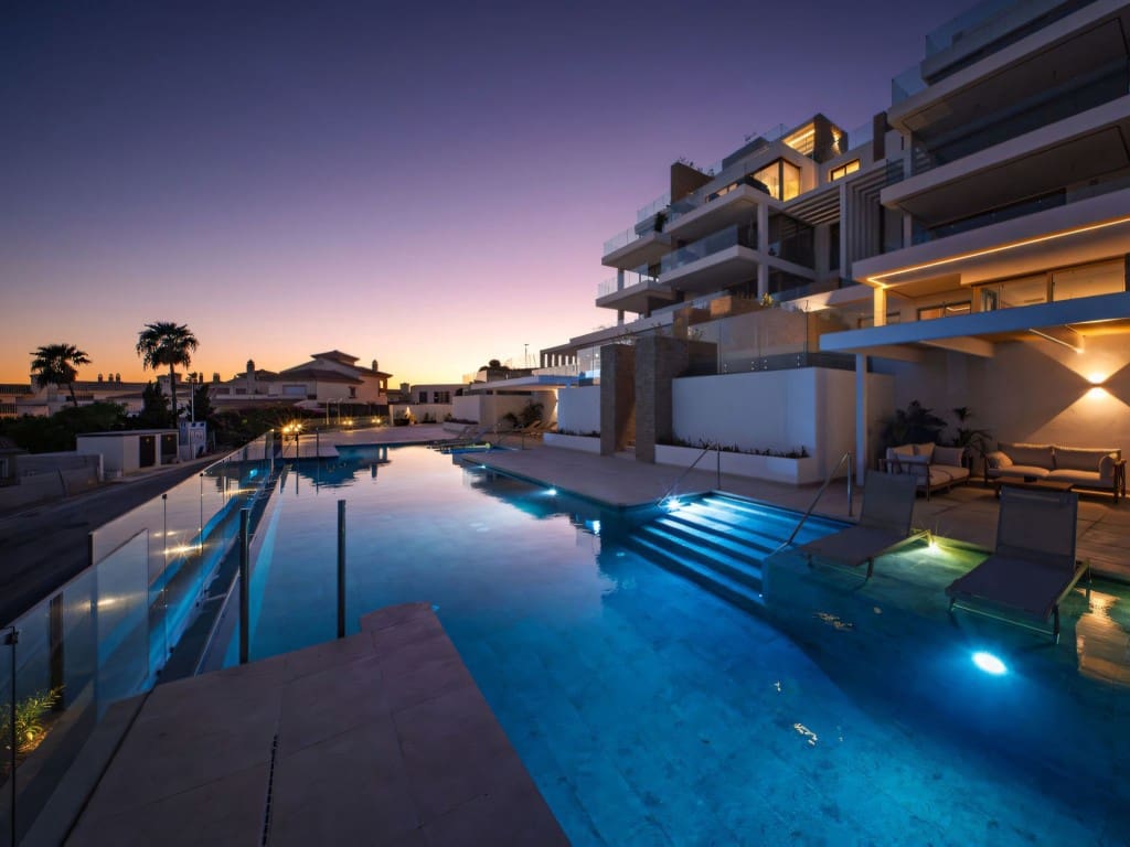 2 chambre Penthouse à vendre à Mijas Costa avec piscine - 915 000 € (Ref: 9387110)