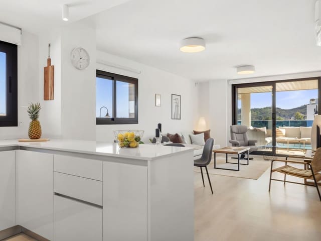 2 Zimmer Apartment zu verkaufen in Mijas Costa, Mijas mit Pool - 485.000 € (Ref: 9415377)