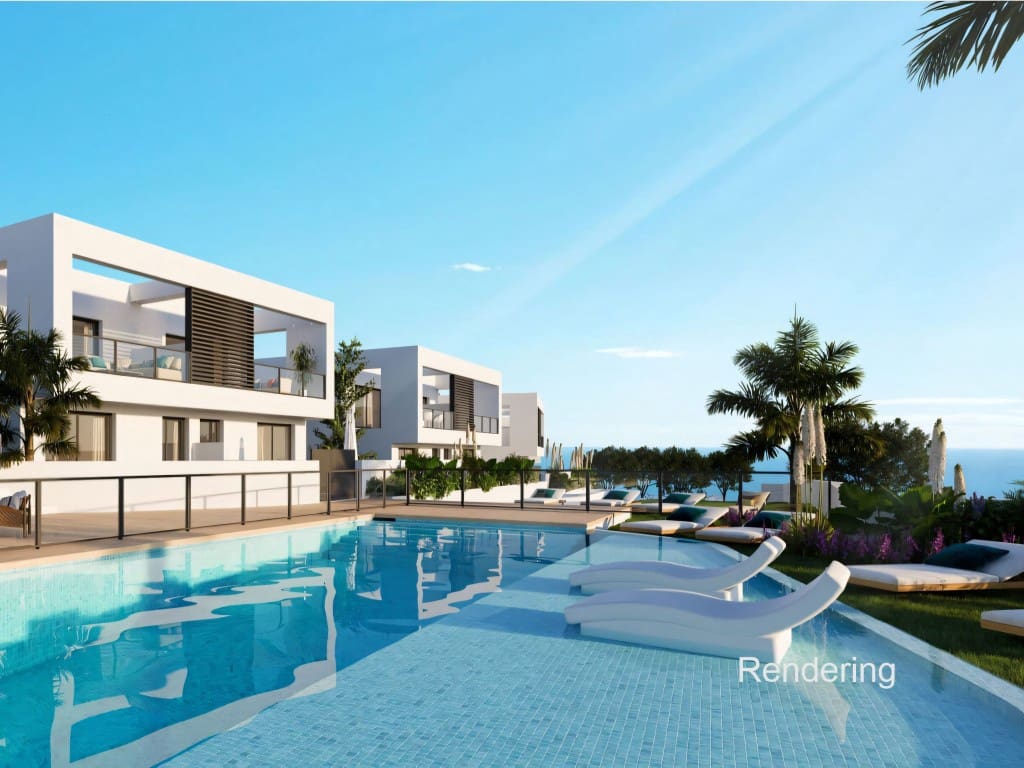 4 sypialnia Dom blizniak na sprzedaż w Riviera del Sol z basenem garażem - 65 000 € (Ref: 9461034)