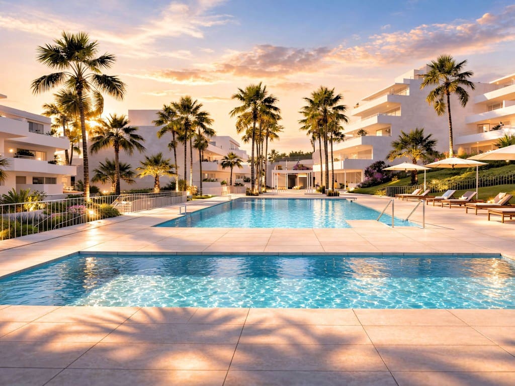 2 sovrum Lägenhet till salu i Estepona med pool - 520 000 € (Ref: 9614644)