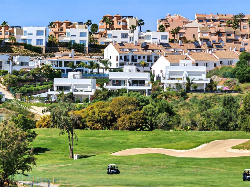 3 soveværelse Semi-Rækkehus til salg i Riviera del Sol med swimmingpool garage - € 900.000 (Ref: 9804070)