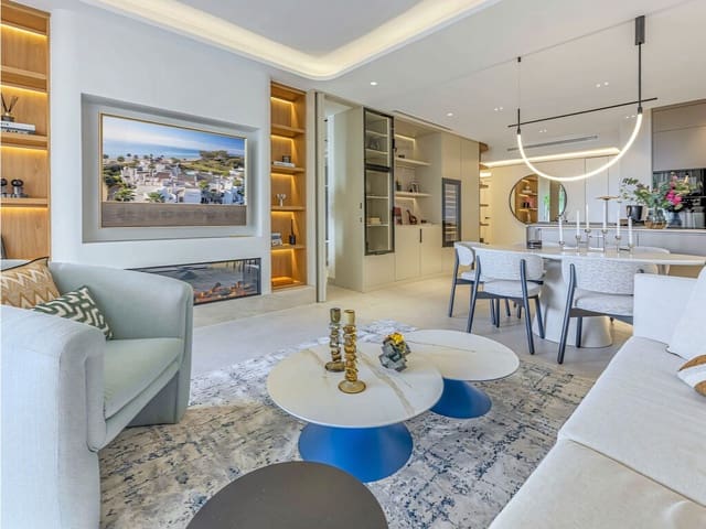 3 soveværelse Lejlighed til salg i New Golden Mile, Estepona med swimmingpool garage - € 1.895.000 (Ref: 9804072)