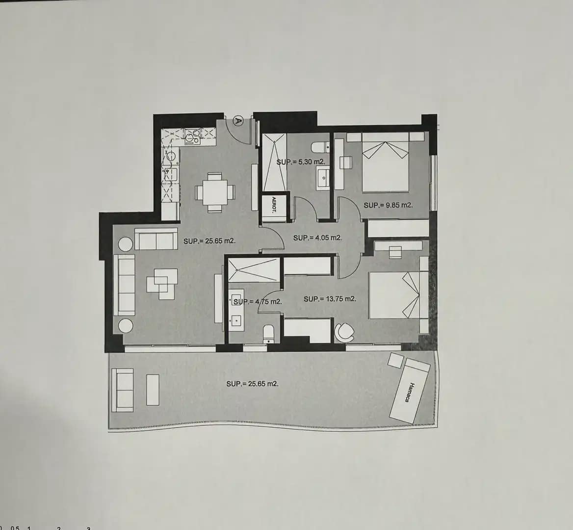 Apartamento Playa de 2 habitaciones en Mijas en venta con piscina garaje - 439.000 € (Ref: 10019892)