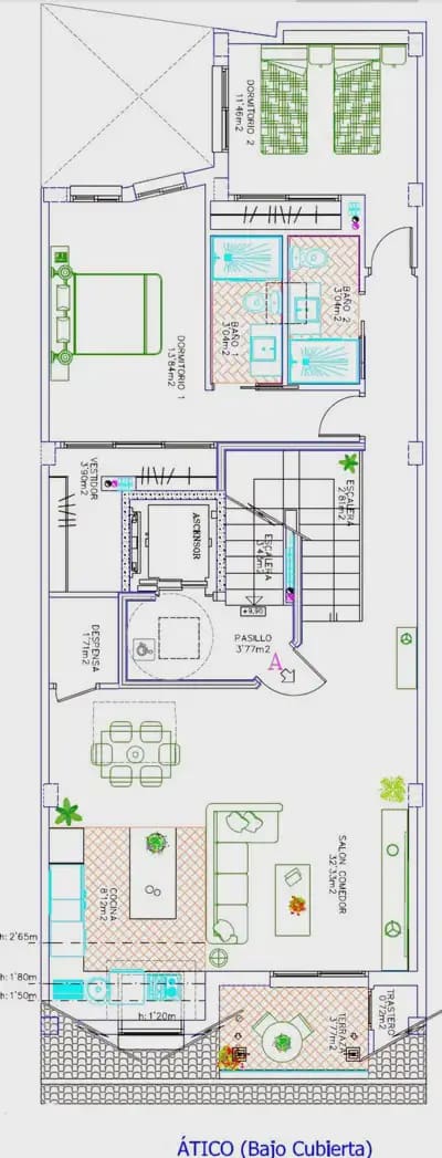 2 slaapkamer Penthouse te koop in Fuengirola - € 535.000 (Ref: 10086517)