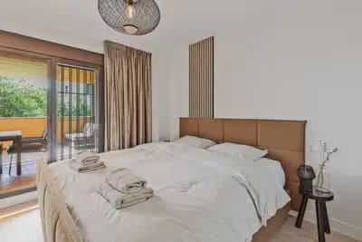 2 makuuhuone Ranta-asunto myytävänä paikassa Mijas mukana uima-altaan 
autotalli - 420 000 € (Ref: 10177146)