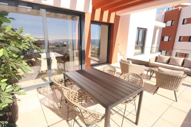 2 soverom Penthouse til salgs i Las Gaviotas  - Carvajal, Fuengirola med svømmebasseng garasje - € 895 000 (Ref: 9274792)