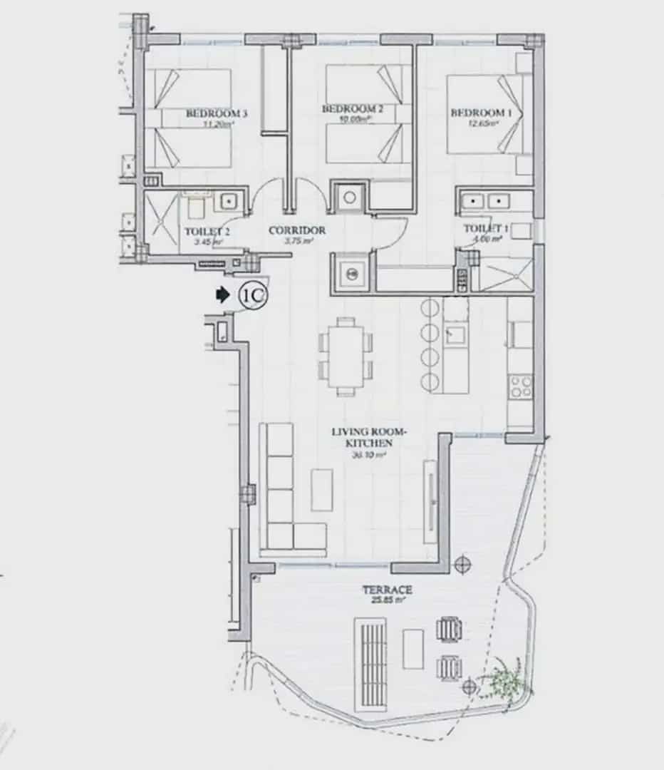 3 Zimmer Apartment zu verkaufen in Fuengirola mit Pool Garage - 669.000 € (Ref: 9451576)