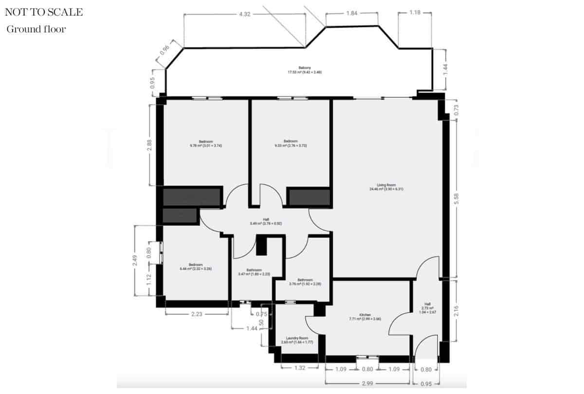 Apartamento Playa de 3 habitaciones en Fuengirola en venta con piscina garaje - 695.000 € (Ref: 9470106)