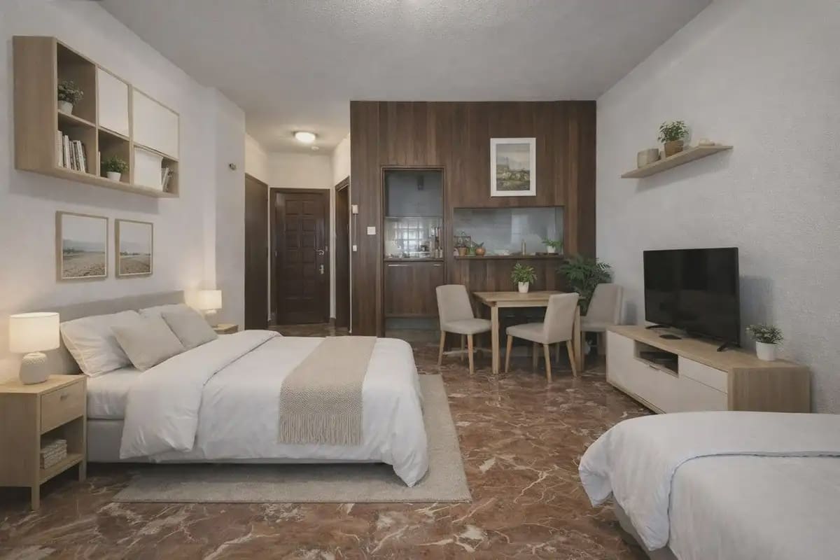 Studio til salgs i Benalmadena med svømmebasseng - € 170 000 (Ref: 9575410)
