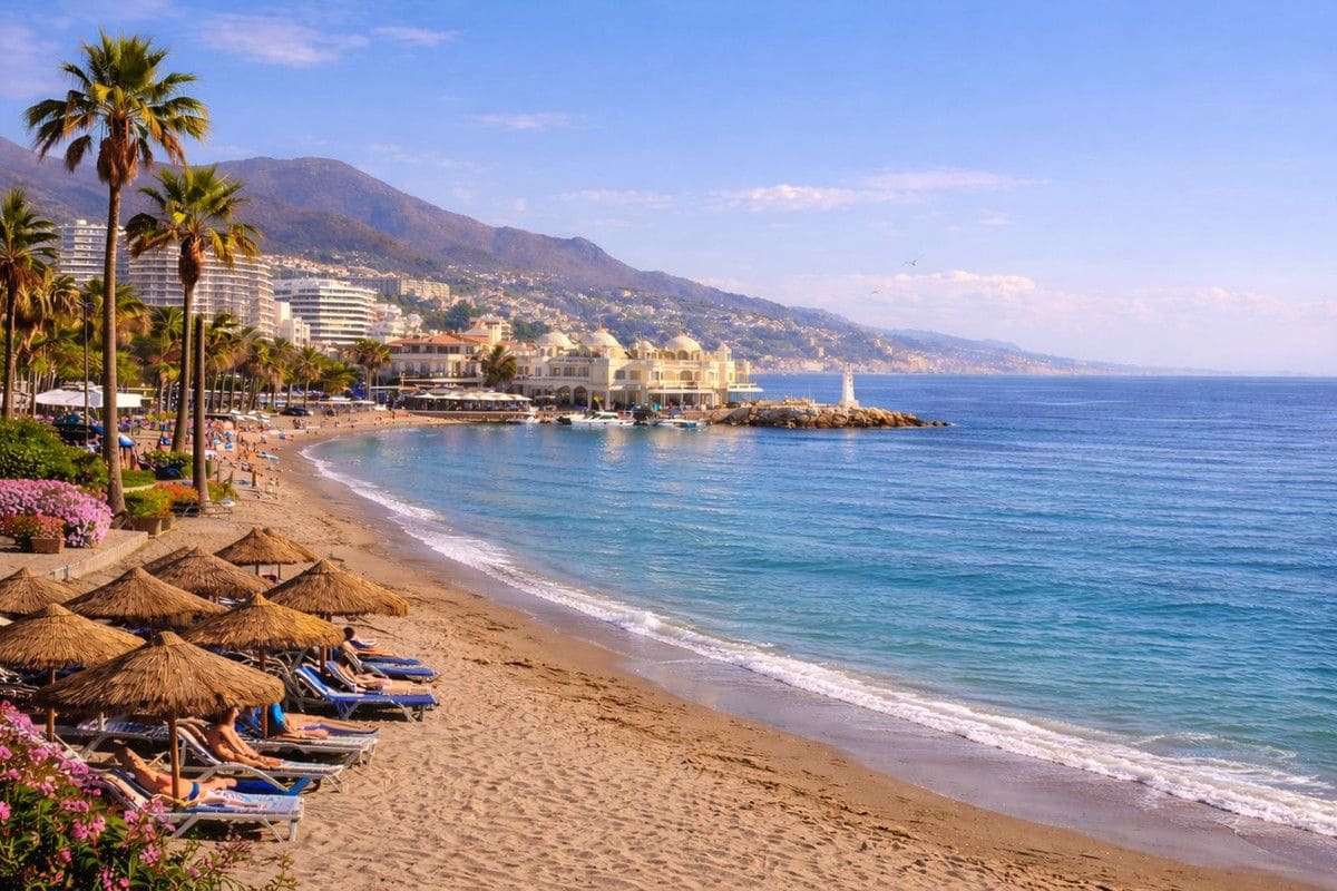 Apartamento Playa de 2 habitaciones en Benalmádena en venta con piscina garaje - 480.000 € (Ref: 9634954)