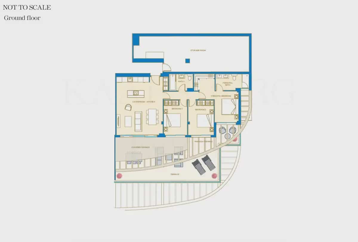 3 sypialnia Apartament na sprzedaż w Mijas z basenem garażem - 1 200 000 € (Ref: 9760057)
