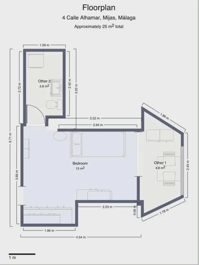 Studio til salgs i Mijas med svømmebasseng garasje - € 245 000 (Ref: 9821780)