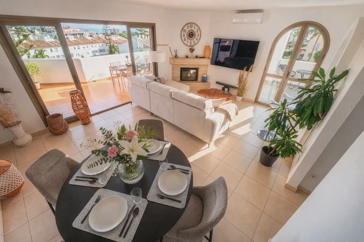 2 makuuhuone Huoneisto myytävänä paikassa Mijas mukana uima-altaan 
autotalli - 435 000 € (Ref: 9838522)