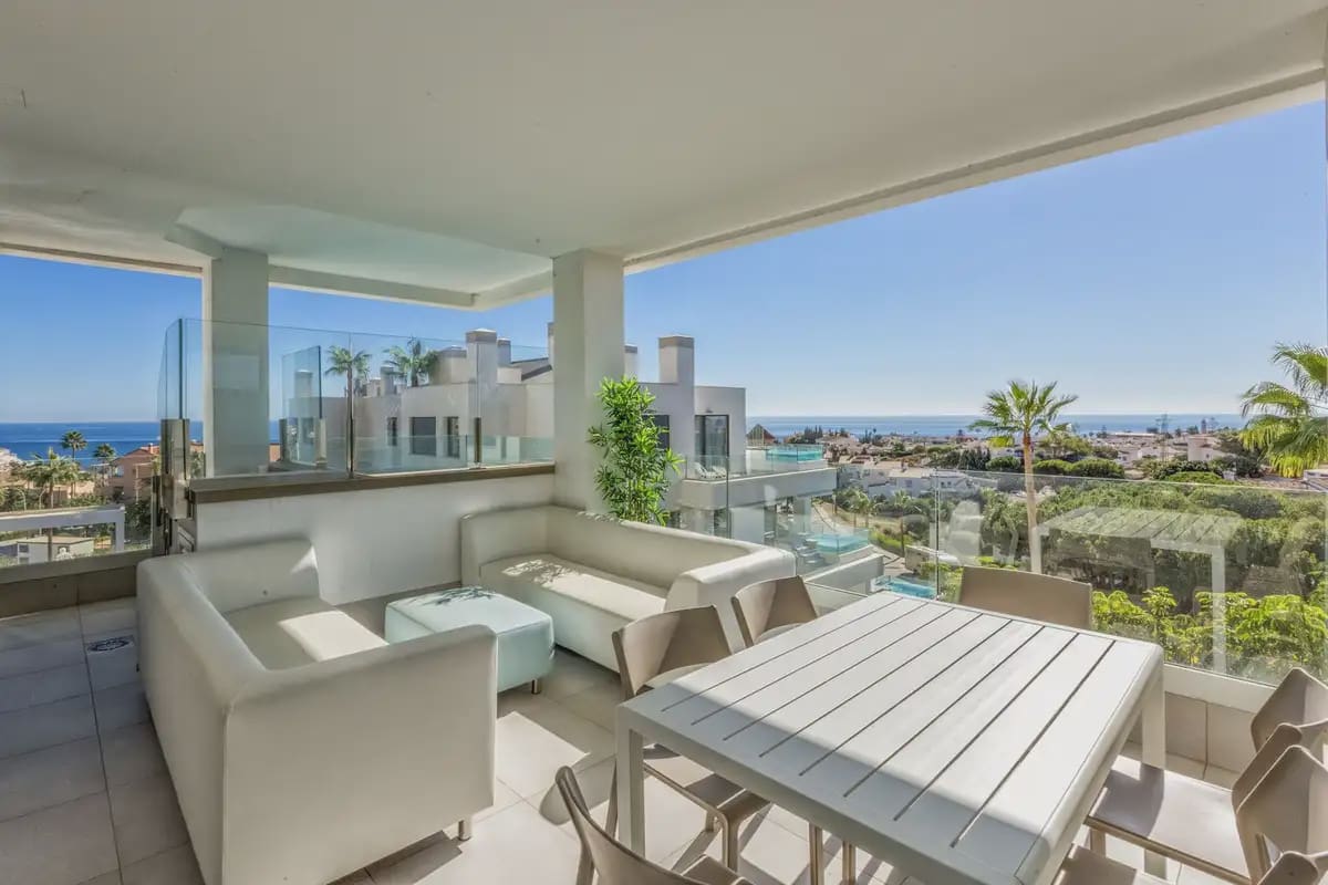 2 sovrum Strandlägenhet till salu i Mijas med pool garage - 599 000 € (Ref: 9850623)