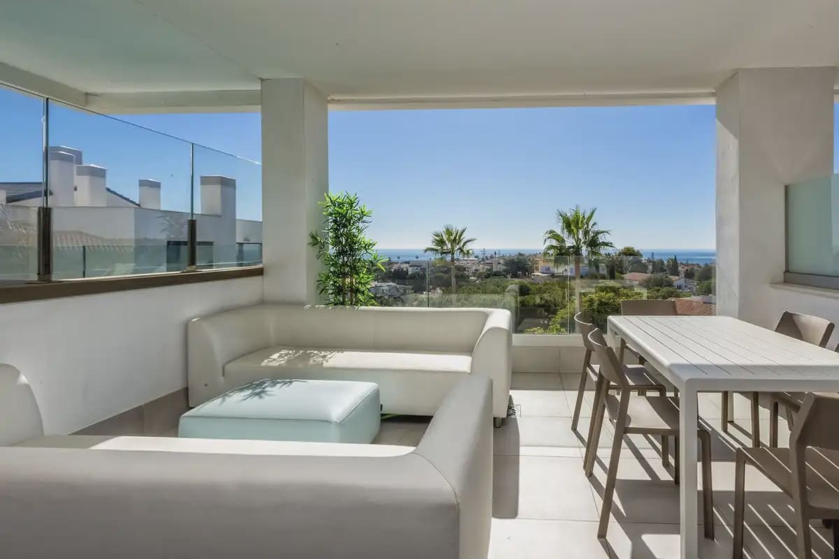 2 sovrum Strandlägenhet till salu i Mijas med pool garage - 599 000 € (Ref: 9850623)