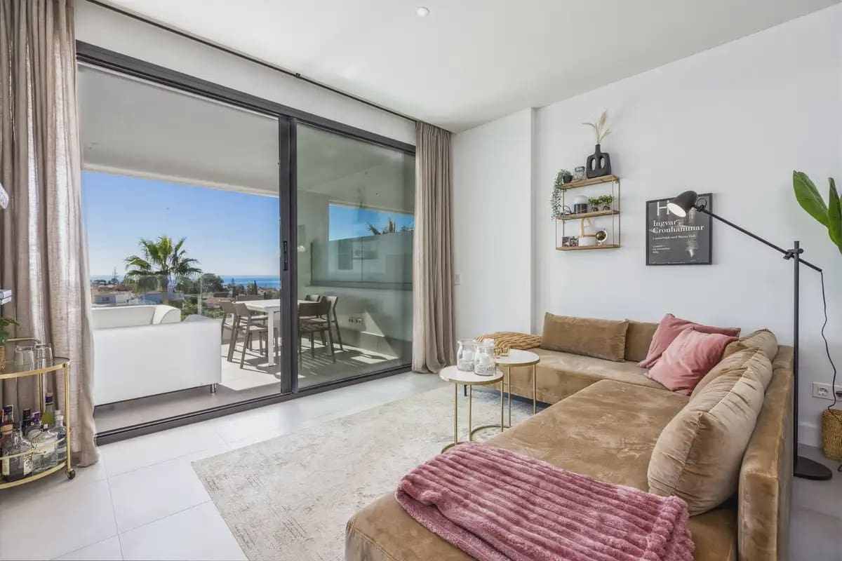 2 sovrum Strandlägenhet till salu i Mijas med pool garage - 599 000 € (Ref: 9850623)