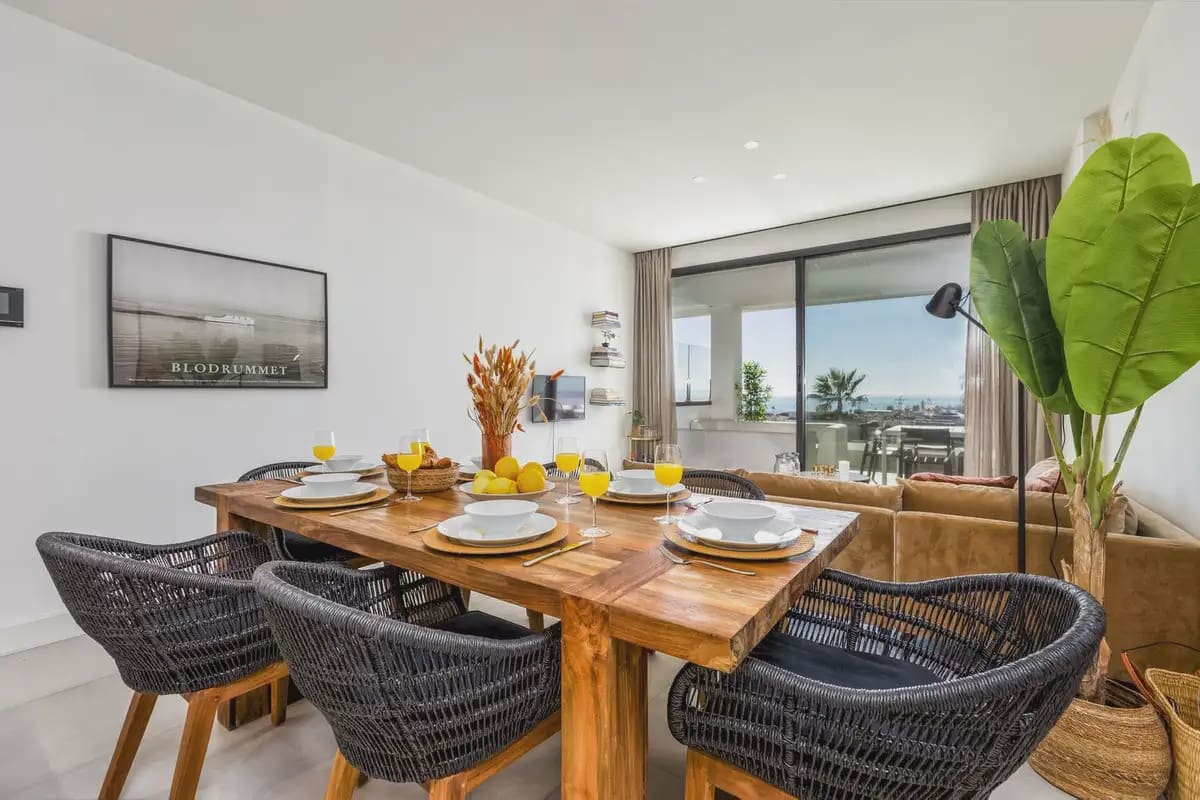2 sovrum Strandlägenhet till salu i Mijas med pool garage - 599 000 € (Ref: 9850623)