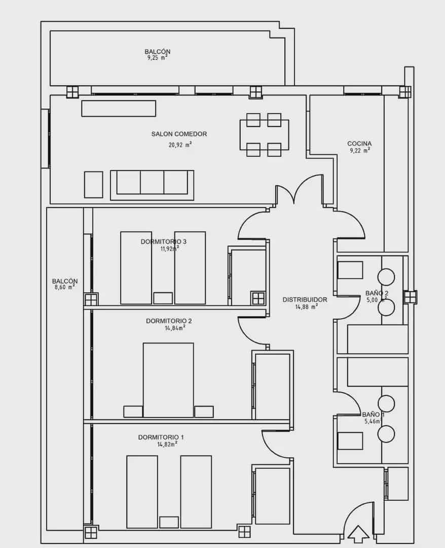 3 sovrum Lägenhet till salu i Mijas med pool garage - 349 000 € (Ref: 9876707)