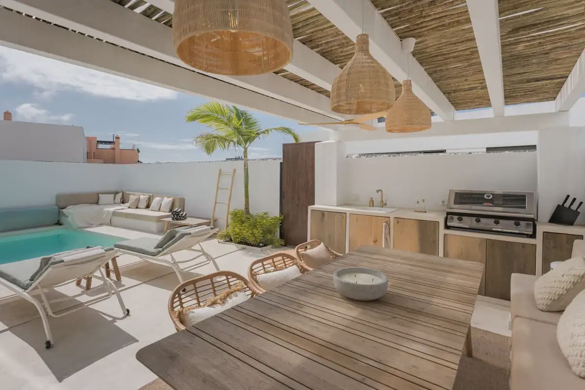 3 sypialnia Dom blizniak na sprzedaż w Mijas z basenem garażem - 850 000 € (Ref: 9908764)