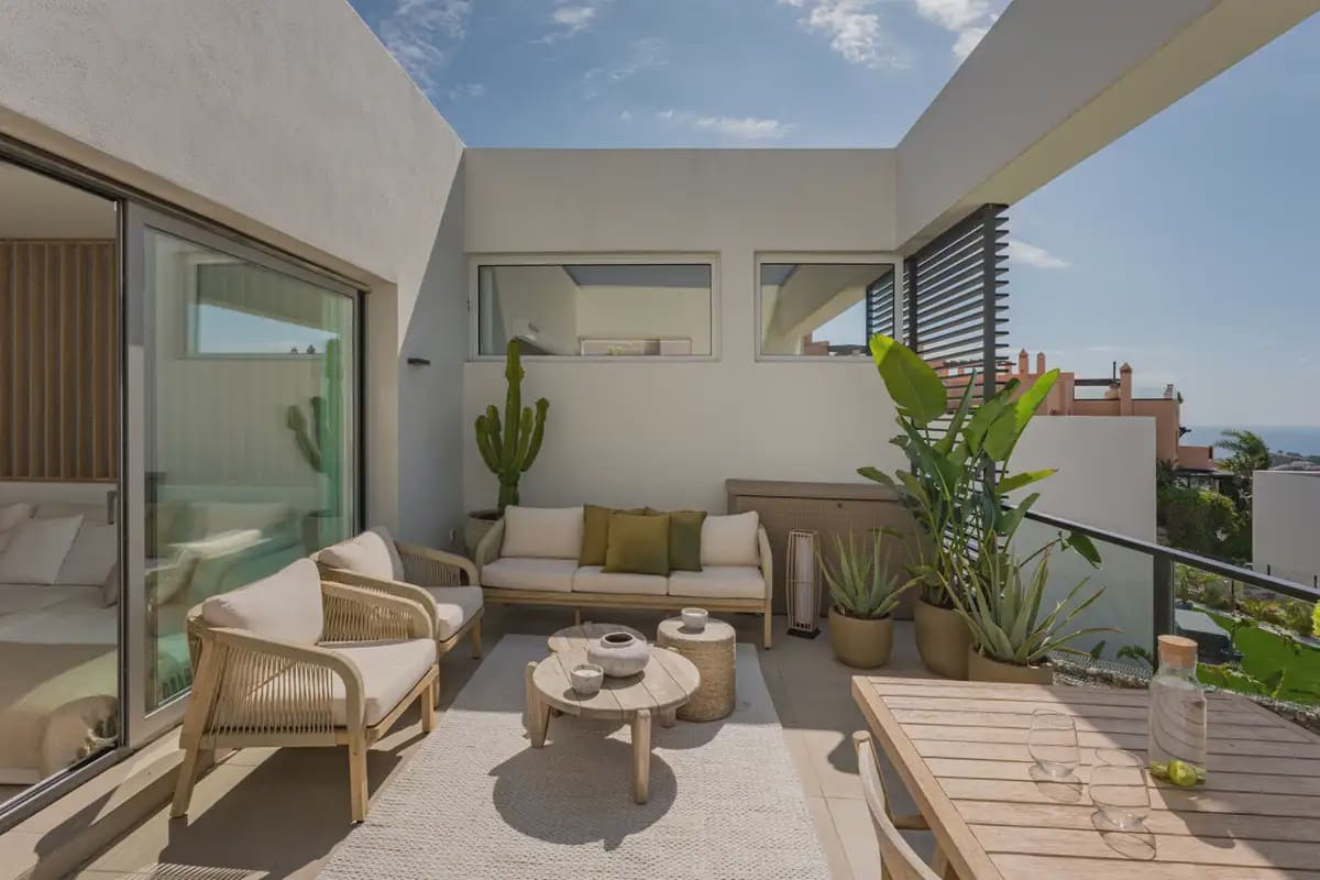 3 sypialnia Dom blizniak na sprzedaż w Mijas z basenem garażem - 850 000 € (Ref: 9908764)