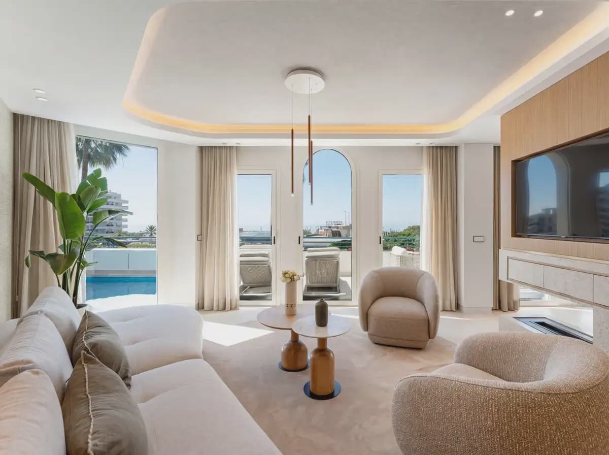 3 quarto Apartamento para venda em Marbella com piscina garagem - 2 450 000 € (Ref: 9958252)