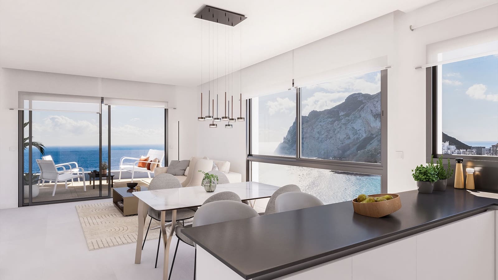3 bedroom Penthouse for sale in Calpe / Calp with pool garage - € 1,395,000 (Ref: 10021316)