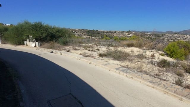 Tontti myytävänä paikassa Benimeit - Tabaira, Teulada-Moraira - 350 000 € (Ref: 10112359)