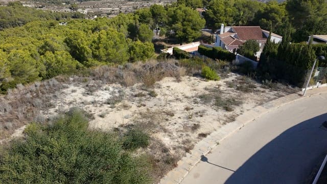 Tontti myytävänä paikassa Benimeit - Tabaira, Teulada-Moraira - 350 000 € (Ref: 10112359)
