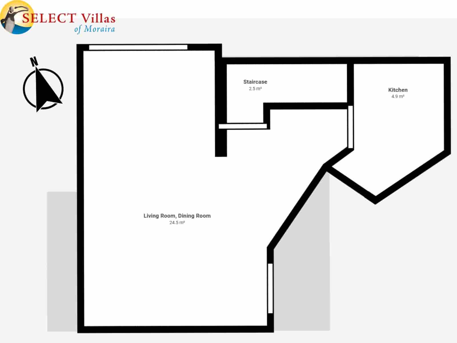 2 soveværelse Lejlighed til salg i Moraira med swimmingpool - € 329.000 (Ref: 8796620)
