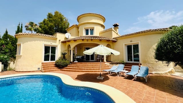 3 makuuhuone Huvila myytävänä paikassa Moravit - Cap Blanc, Teulada-Moraira mukana uima-altaan - 650 000 € (Ref: 9057994)