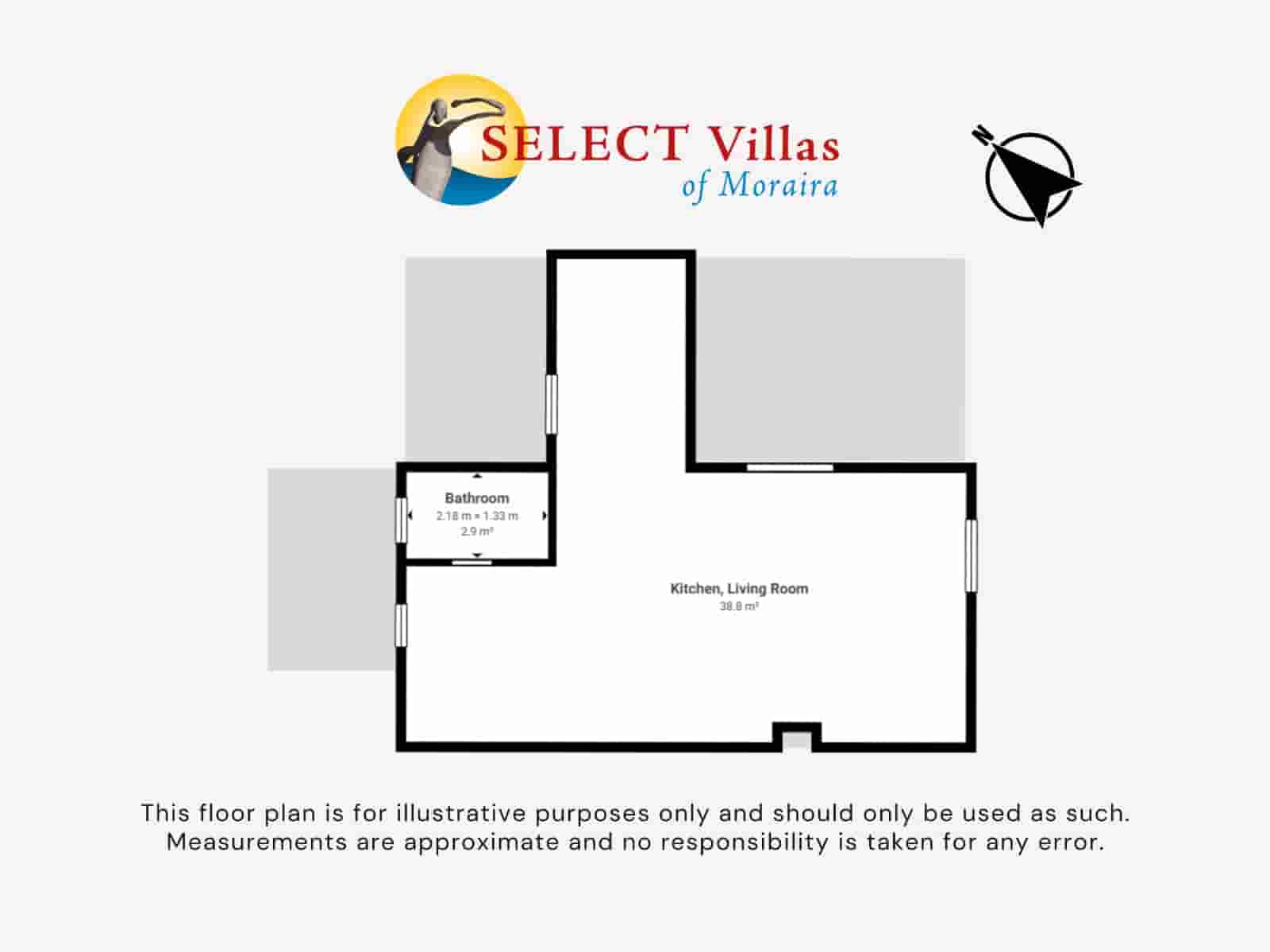 3 soverom Rekkehus til salgs i Moraira med svømmebasseng - € 295 000 (Ref: 9450553)