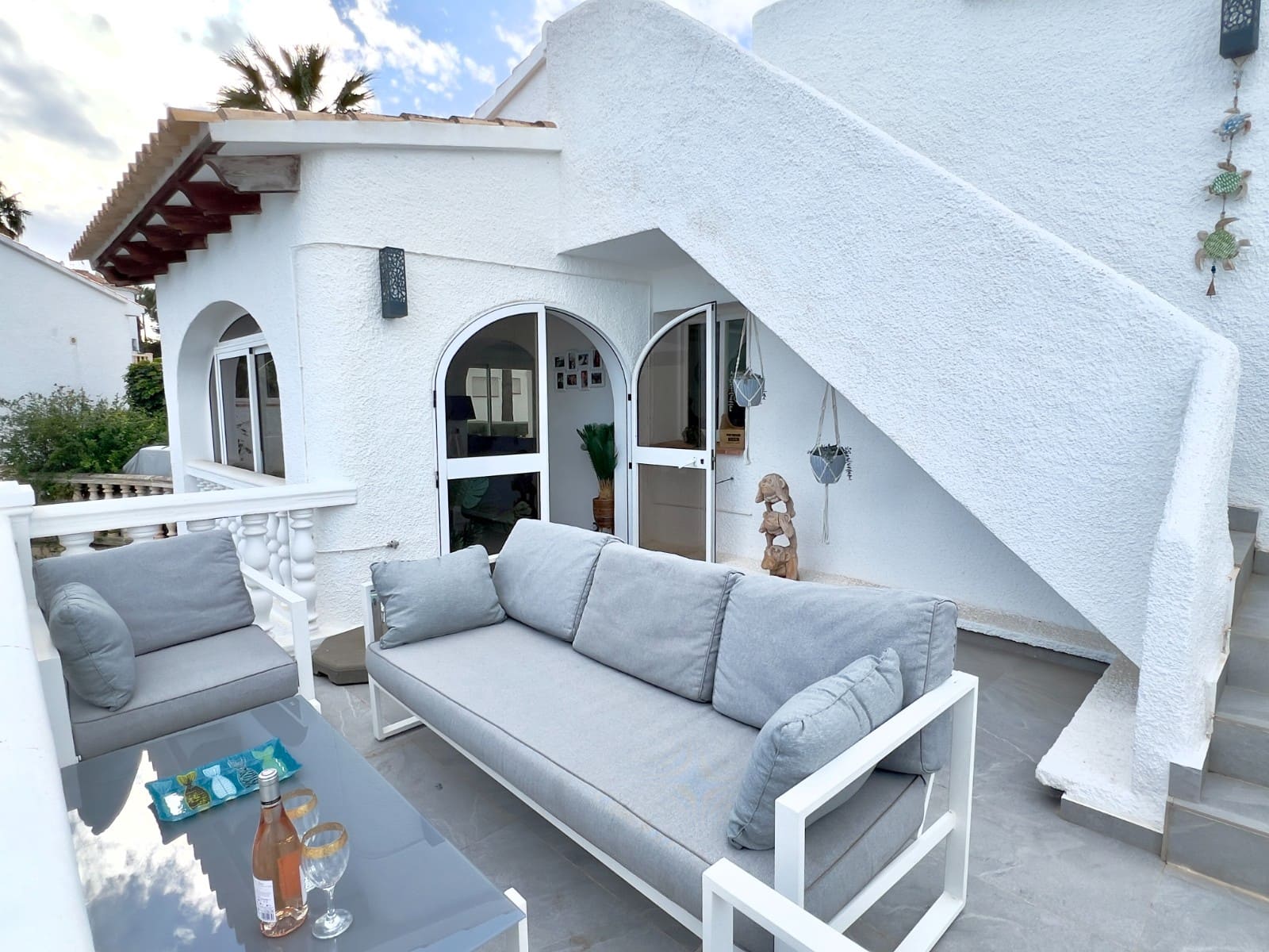 3 makuuhuone Huvila myytävänä paikassa Moraira mukana uima-altaan 
autotalli - 595 000 € (Ref: 9580364)