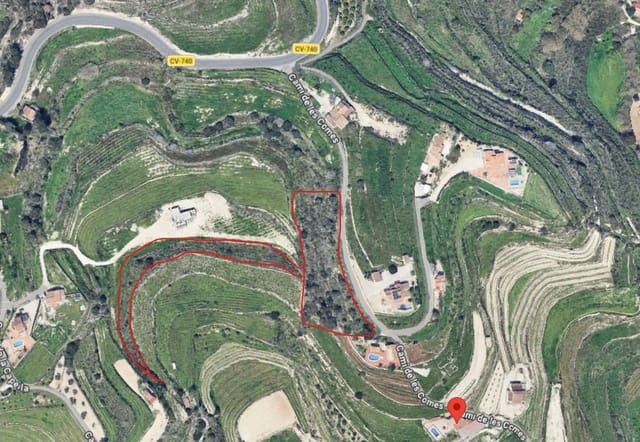 Building Plot for sale in Teulada Pueblo, Teulada-Moraira - € 275,000 (Ref: 9623193)