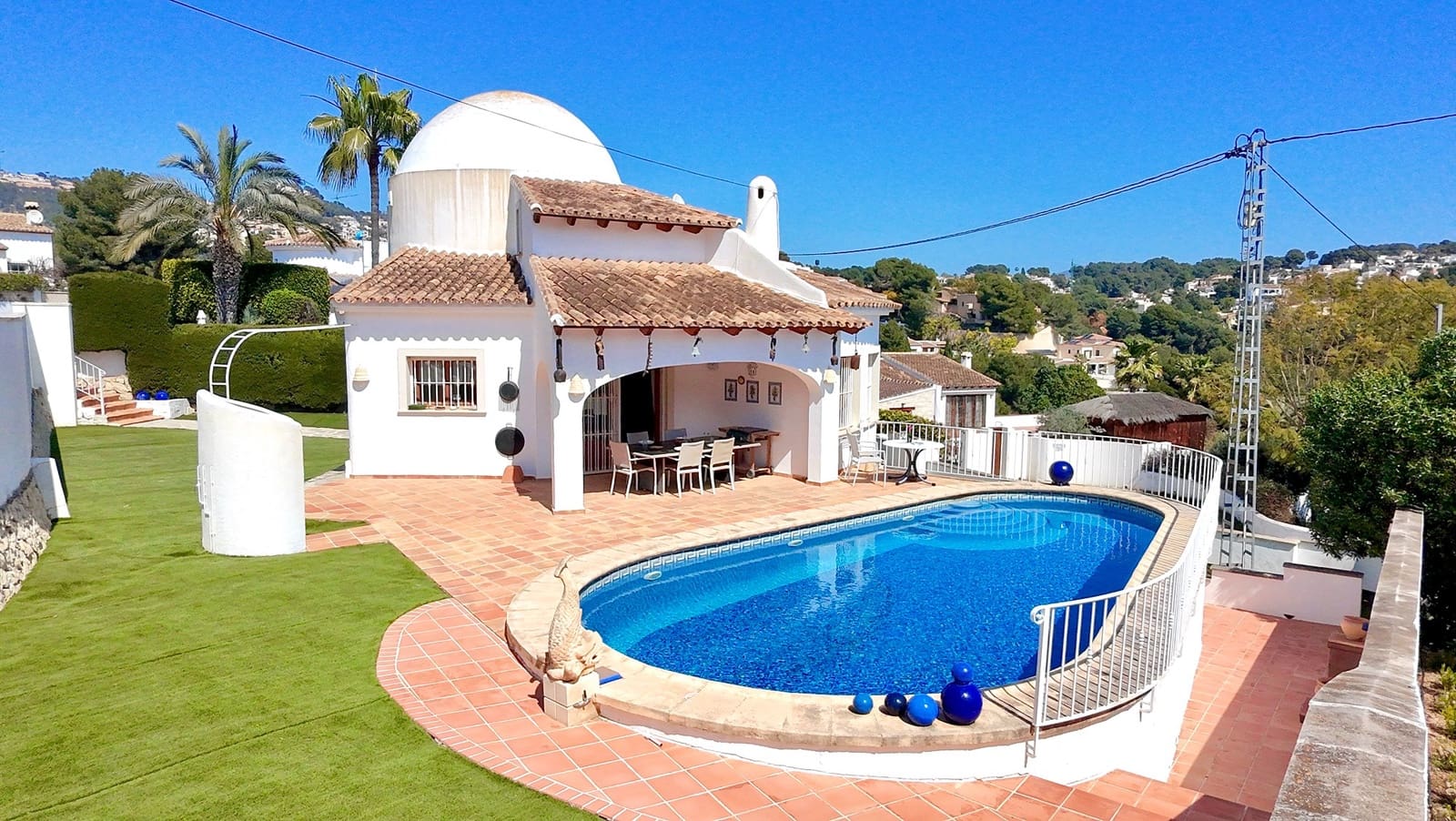 3 soverom Villa til salgs i Benissa med svømmebasseng garasje - € 650 000 (Ref: 9723484)