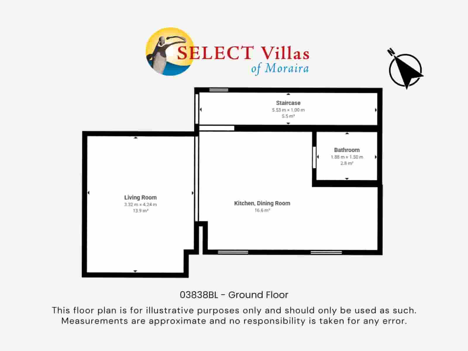 2 bedroom Villa for sale in Moraira with pool - € 435,000 (Ref: 9818450)