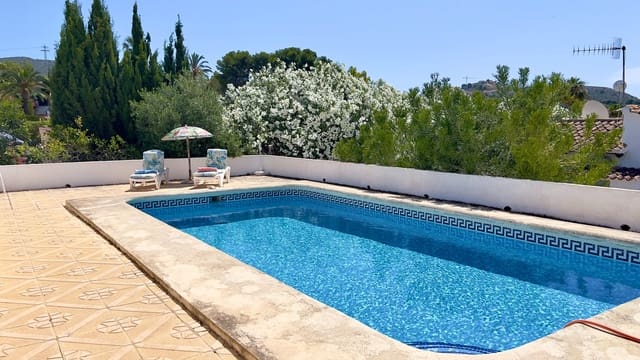 2 soveværelse Villa til salg i Benimeit - Tabaira, Teulada-Moraira med swimmingpool garage - € 385.000 (Ref: 9921047)