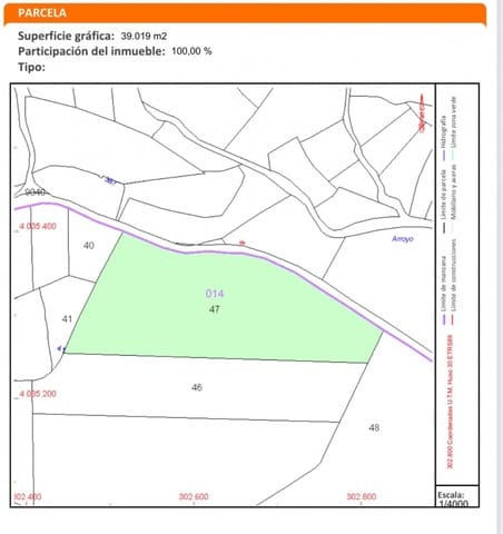 Ubebygd land til salgs i Estepona - € 695 000 (Ref: 9425990)