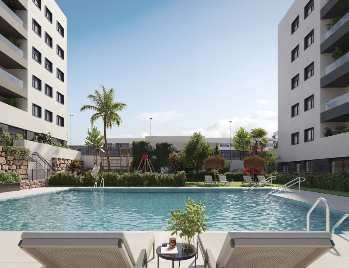 2 makuuhuone Huoneisto myytävänä paikassa Malaga kaupunki mukana uima-altaan 
autotalli - 331 000 € (Ref: 9483429)