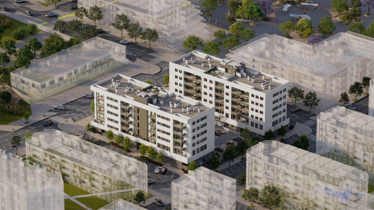 2 makuuhuone Huoneisto myytävänä paikassa Malaga kaupunki mukana uima-altaan 
autotalli - 331 000 € (Ref: 9483429)