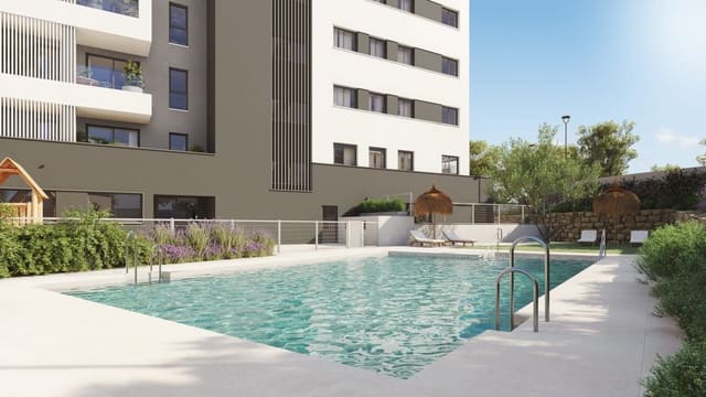 3 makuuhuone Huoneisto myytävänä paikassa Málaga kaupunki mukana uima-altaan 
autotalli - 399 000 € (Ref: 9483431)