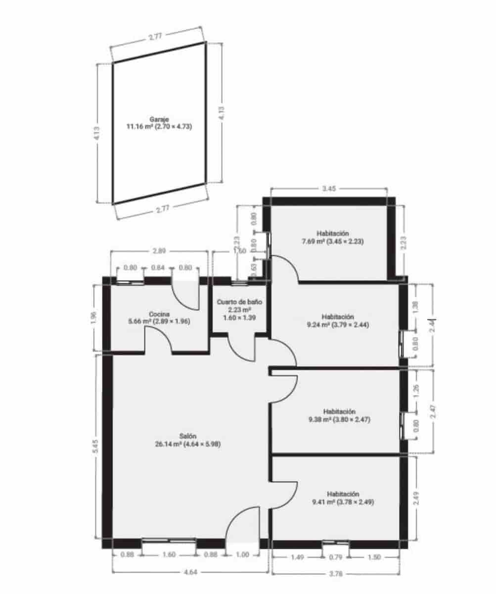 4 soveværelse Finca/Landehus til salg i Yatova - € 65.000 (Ref: 8383022)