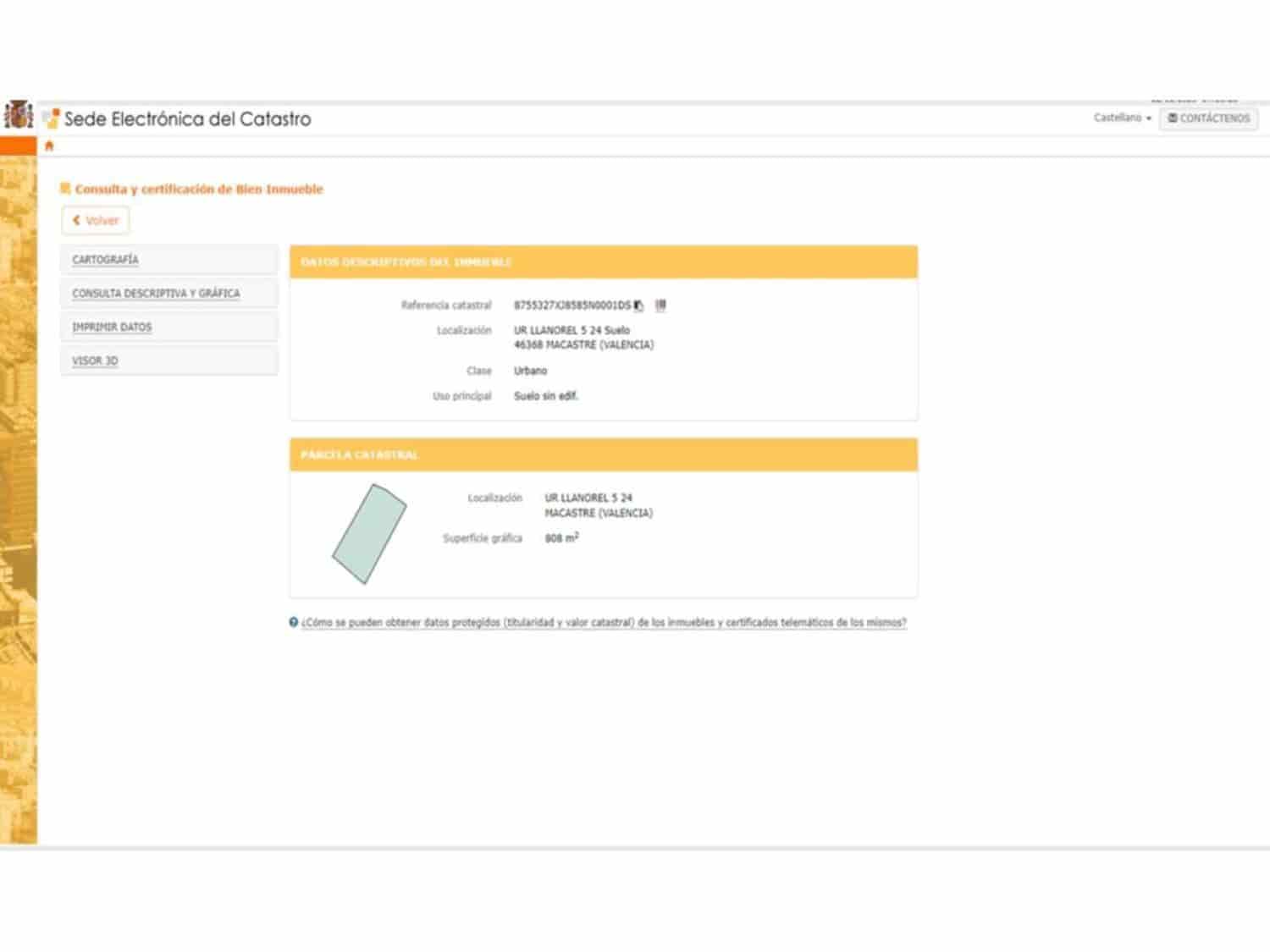 Grunde uden byggetilladelser til salg i Macastre - € 21.000 (Ref: 8599587)