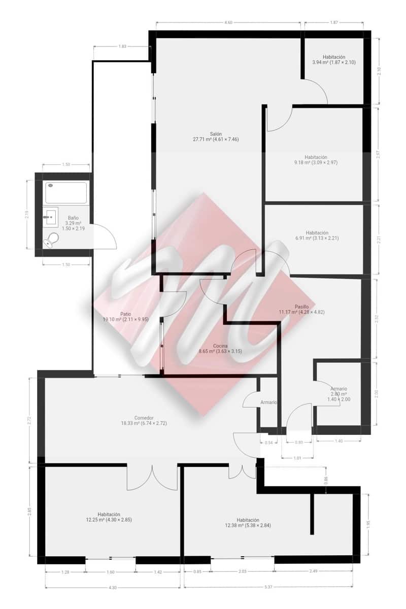 4 sovrum Lägenhet till salu i Bunol - 90 000 € (Ref: 8798872)