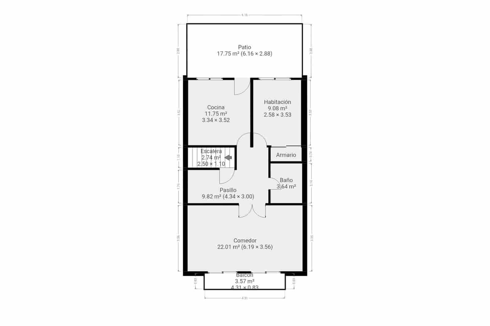 4 soveværelse Rækkehus til salg i Yatova med garage - € 245.000 (Ref: 9758895)